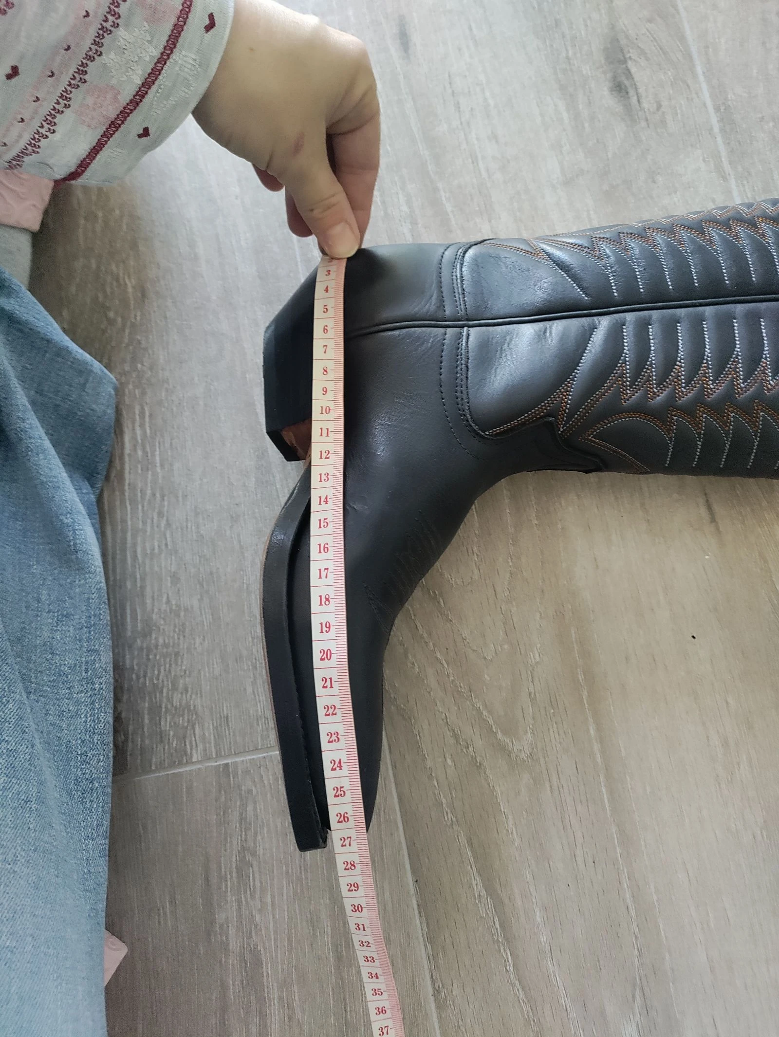 Mosquito Boots cowboy negras piel – Eu 36 – Nuevas sin estrenar – photo 17